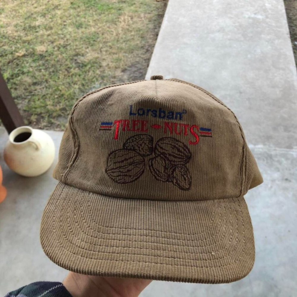 Vintage Corduroy Dad Camp Cap